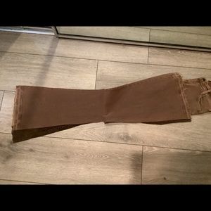 Hippie Jeans with suede sides for added flare